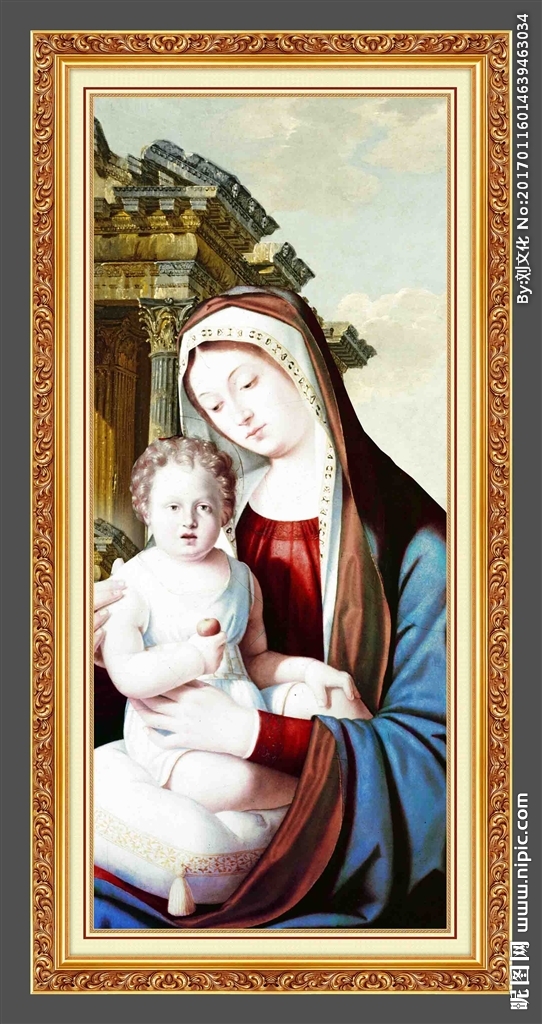 圣母的油画(最著名的圣母像)