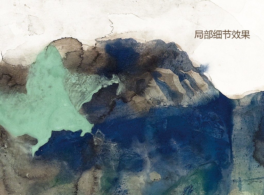 新中式油画(新中式山水画图片最好看的)