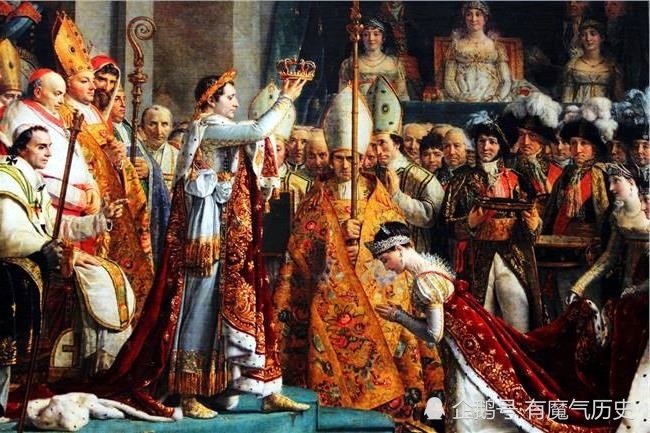 拿破仑加冕油画(拿破仑一世加冕油画)