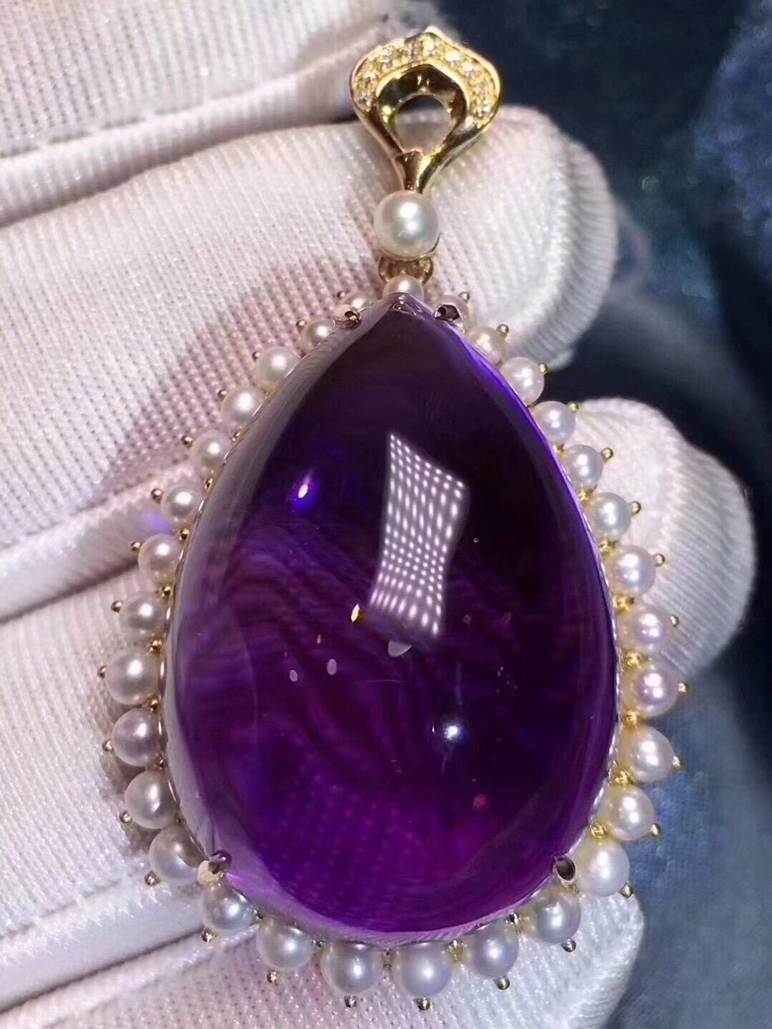 珠宝紫晶(紫晶手链功效与作用)