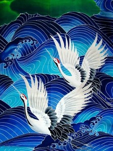 鹤的油画(著名仙鹤国画图片)