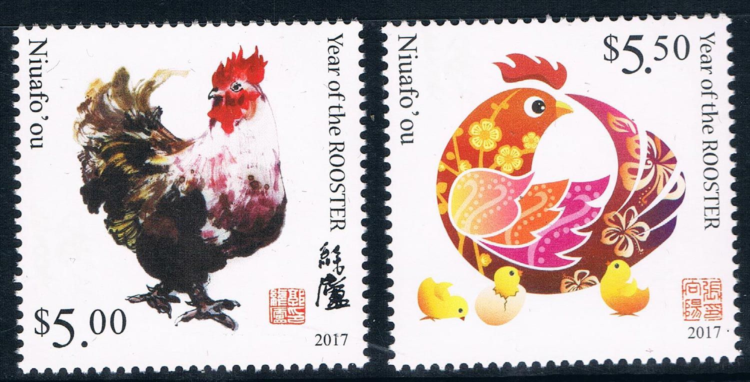 鸡年邮票2017(2017金鸡贺岁纯银邮票)